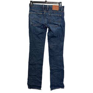 Lucky Brand Womens Sundown Straight Jeans Size 4/27 Made In USA Dark Wash